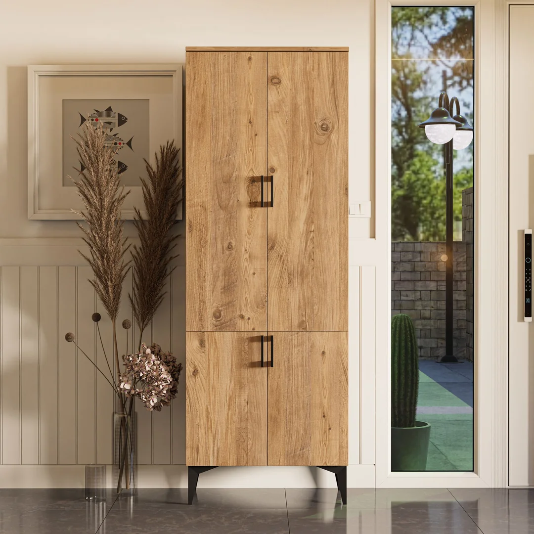 Έπιπλο Εισόδου Inca 5104, 70x35x198 εκ.,All4home